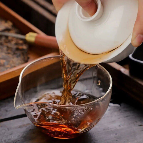 HelloYoung Haiwan Shu Puerh Tea MengHai QiZiBing Ripe Puer Tea Cake 357g