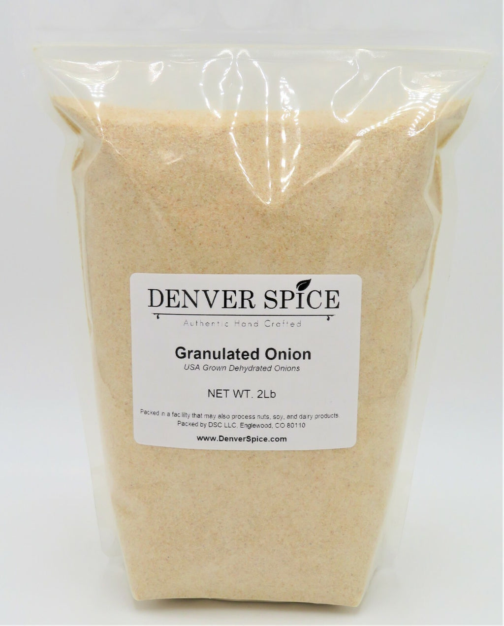 USA Grown Dried Granulated Onions, 2lb - Flavorful & Convenient
