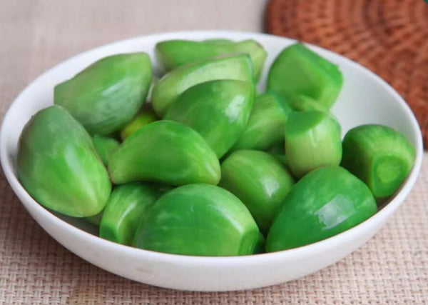 Laba Knoblauch - Eingelegter grüner Knoblauch mit Zucker 200g