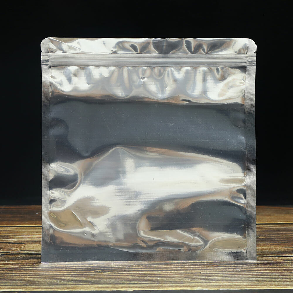 HelloYoung 10pcs/lot Puer Empty Zip Lock Transparent Plastic Bags Recyclable Packing Bag Secondary image