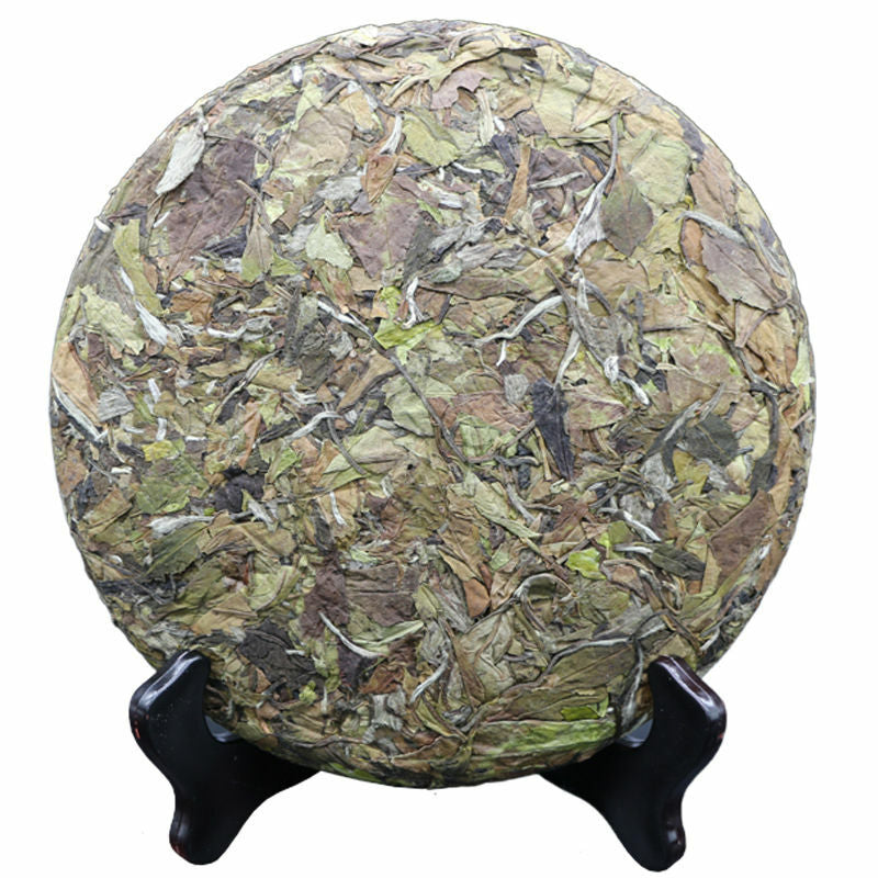 Qingyun Series Fuding White Tea Gaoshan Gongmei Shoumei Tea Cake Fujian Tea 300g Main image