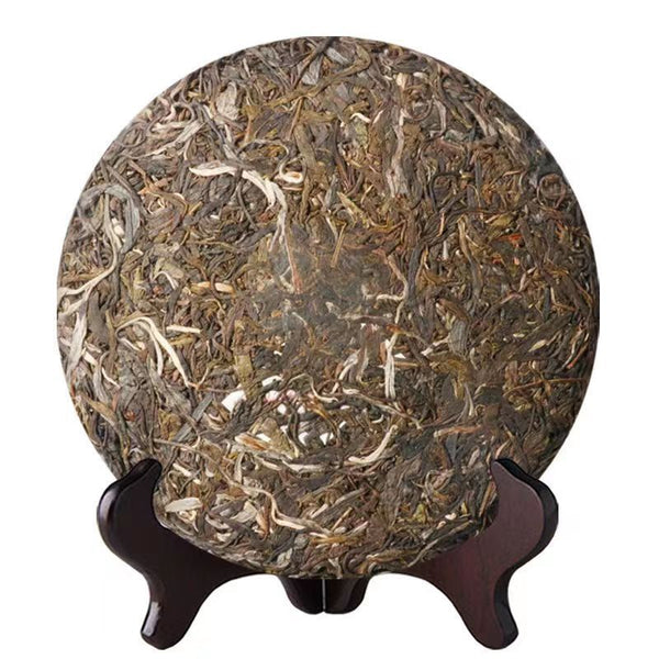 Yunnan Raw Puerh Tea Iceland Pu-erh Raw Tea Cake Big Leaves Pu'er Green Tea 357g