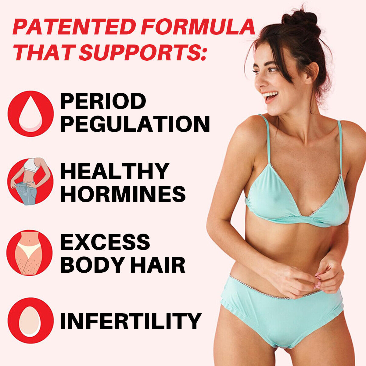 Happy Hormones PCOS Multivitamin Hormone Balance for Women Health 120Caps