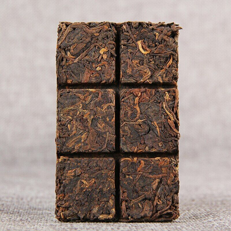 HelloYoung Chinese Yunnan Ancient Tree Shu Puerh Mini Puerh Brick Instant Ripe Puer 40g/pc