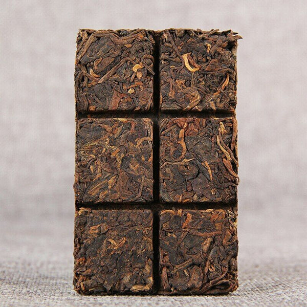 HelloYoung Chinese Yunnan Ancient Tree Shu Puerh Mini Puerh Brick Instant Ripe Puer 40g/pc