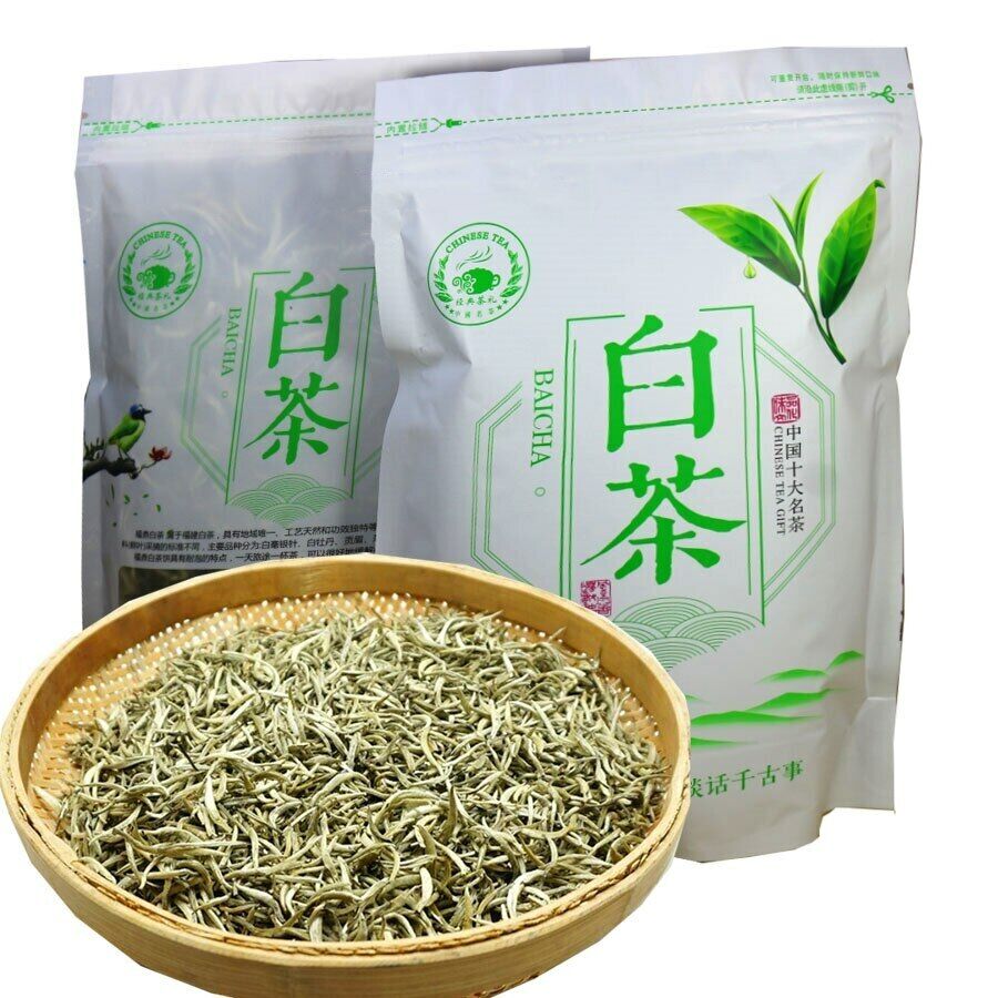 Spring Silver Needle White Tea Premium Bai Hao Yin Zhen Chinese Kungfu Tea Secondary image