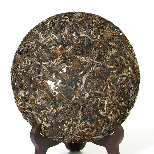 HelloYoung Puerh Tea 357g Year Banzhang Ancient Tree Yunnan Puer Pu'er Pu-erh Cake Raw