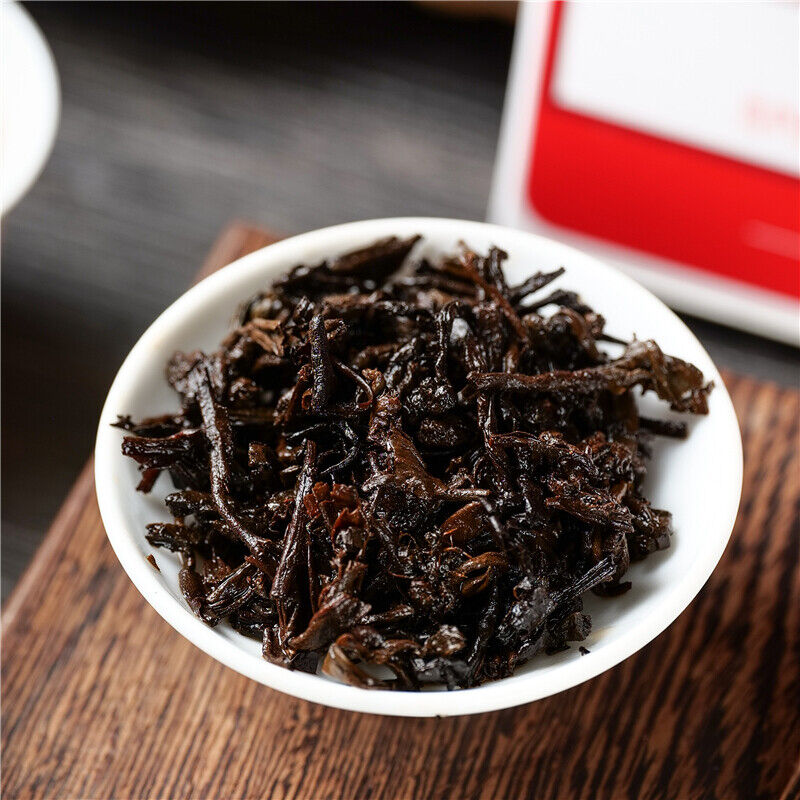 HelloYoung Haiwan Old Comrade Ripe Pu'er Tea Brick 250g Lao Tong Zhi 9988 Shu Puer Tea