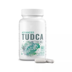 2 Pack TUDCA Liver Supplement 1100mg - Liver Support - 60 Capsules/Bottle