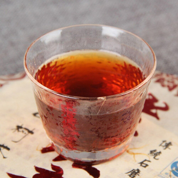 HelloYoung Menghai Old Banzhang Ripe Pu-erh Tea Old Tree Ripe Puer 357g