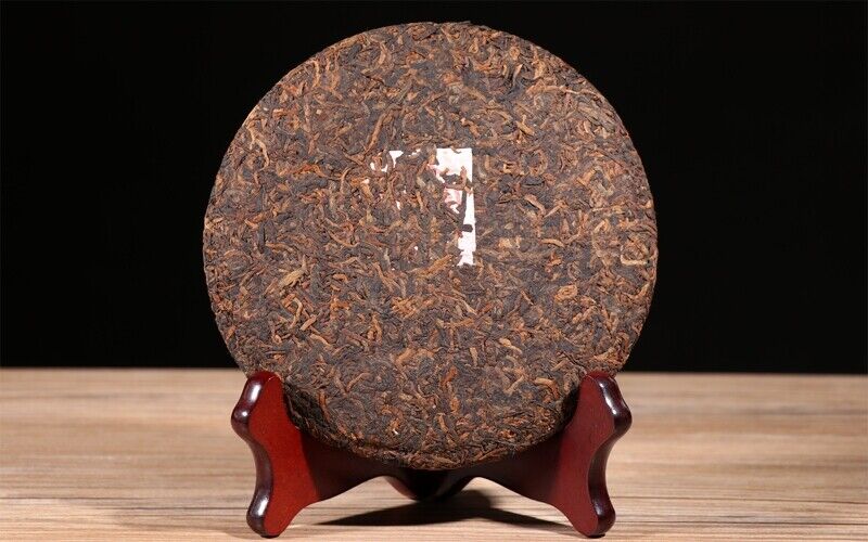 HelloYoung Puer Golden Buds * Year Menghai BaJiaoTing Pu'er Puerh Pu-erh Tea Cake 200g