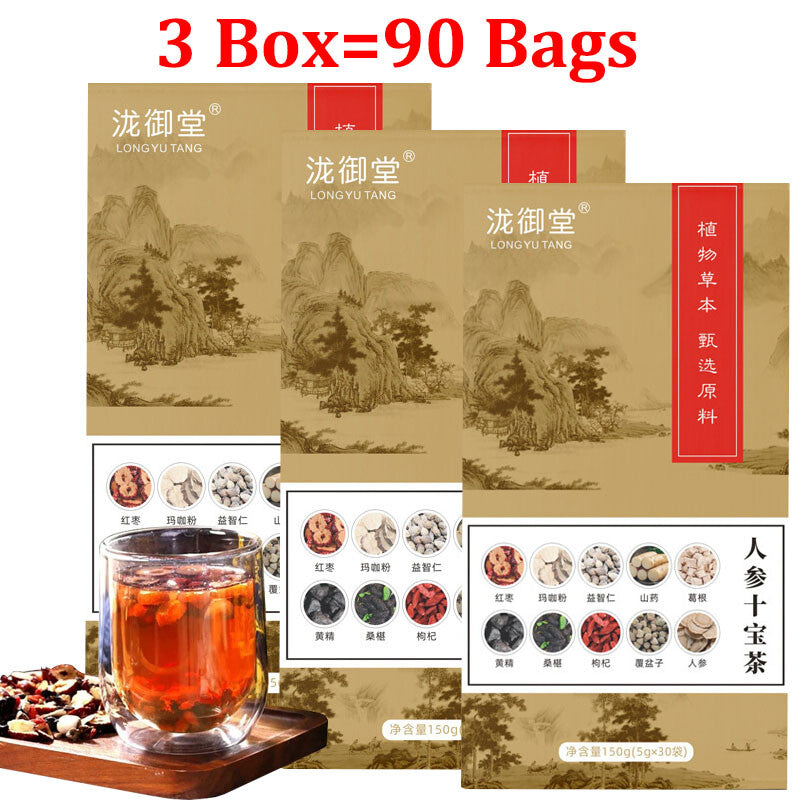 Ginseng Kidney Tea - For Male Health Care, Energy Supplement and Enhancement