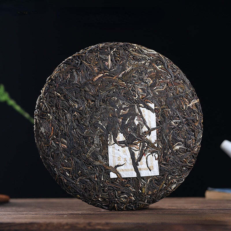 357g Yunnan Raw Puerh Tea Cake Laomene Organic Pu-erh Shengcha Chinese Pu'er Tea