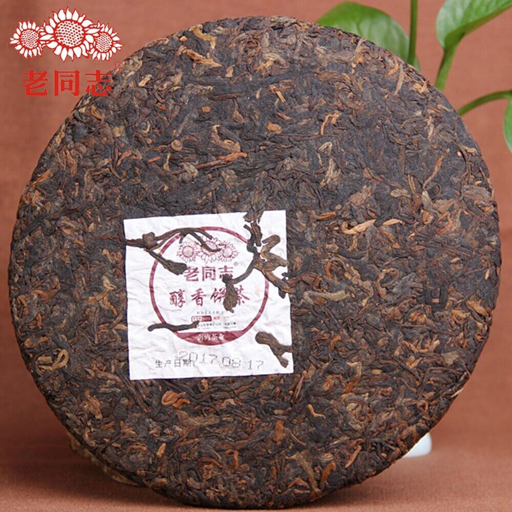 HelloYoung Anning Haiwan Ripe Shu Pu Erh Chun Xiang Bing Cha Batch 171 Pu Erh Cha 357g