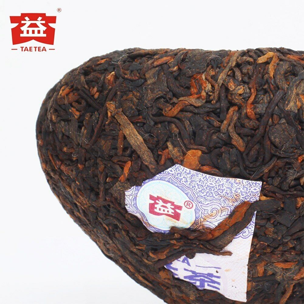 HelloYoung TAETEA Chinese Yunnan Ripe Pu'er Tuo Tea V93 Shu Pu'er Tuocha 100g