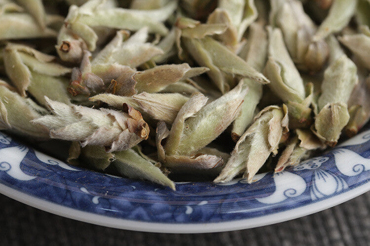 Yunnan White Buds Pu-erh Tea Raw Puer YABAO Bai Ya Bao Shen Puerh Loose Leaf