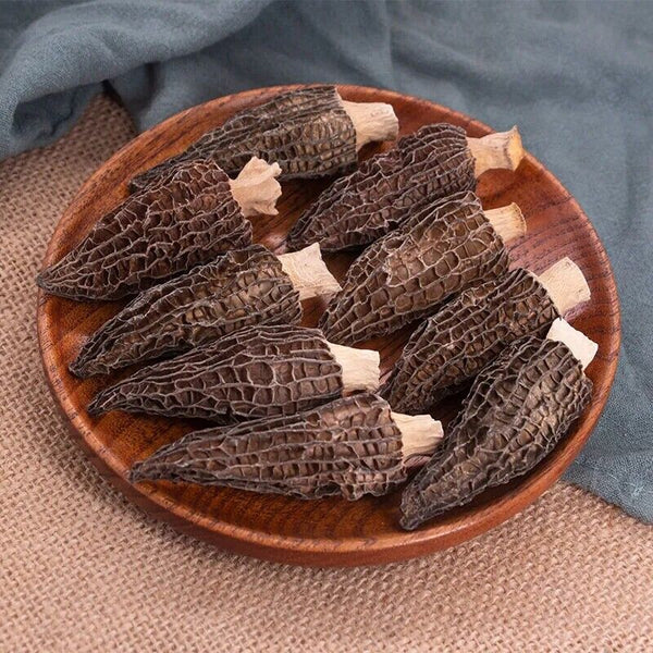 50g High Quality MOREL-DRIED-MUSHROOMS- Naturals From the YUNAN of China 羊肚菌