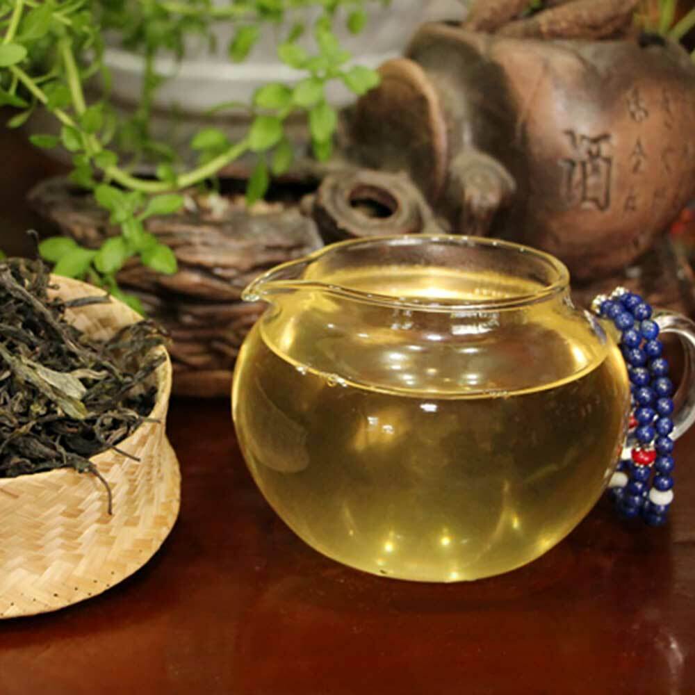 HelloYoung yr Raw Puerh Chinese Pu-erh Loose Tea Sheng Puer Shen Cha 200g