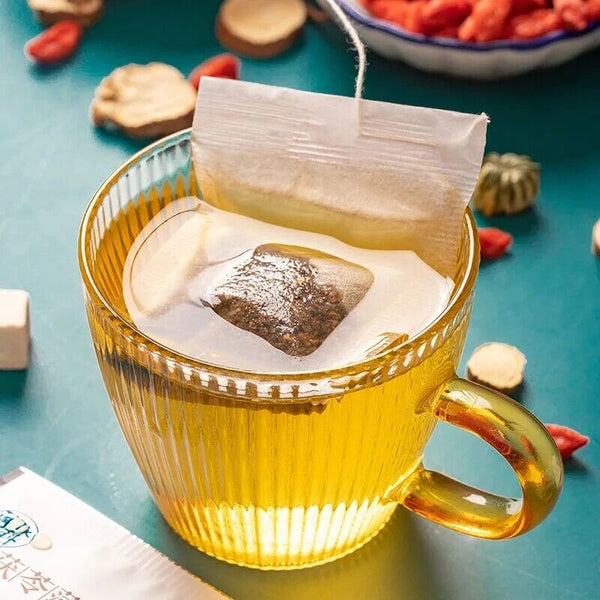 HelloYoung 120g poria Dandelion Health Tea Cassia Chrysanthemum Tea同仁堂茯苓蒲公英茶菊花菊苣养生茶滋润肠胃改善便秘