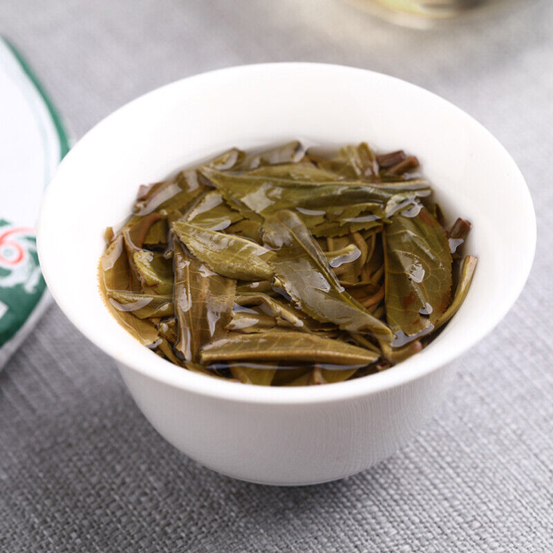 HelloYoung XIAGUAN Brand T8653 Discus Pu-erh Tea Cake 357g Raw Sheng Green Puer Tea