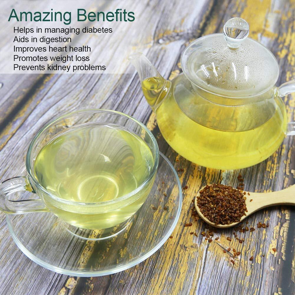 HelloYoung FullChea Himalayan Tartary Black Buckwheat Roasted Herbal Tea 226g