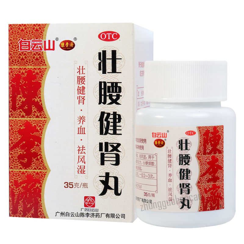 Bai Yun Shan Zhuang Yao Jian Shen Wan Baiyunshan Zhuangyaojianshenwan白云山壮腰健肾丸 Secondary image