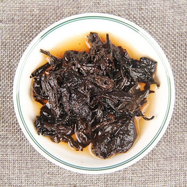 HelloYoung Year Old Ripe Puer Tea Yunnan Menghai Chen Yun Ancient Shu Puer Tea 357g