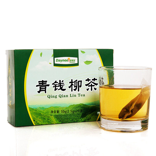 HelloYoung Herbal Tea Qing Qian Liu Cha Sachets Chinese Ecology Cyclocarya Paliurus 2.5g*20