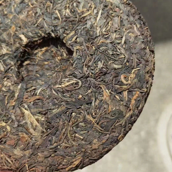 357g Yunnan Old Puerh Tea Cake Dayi Aged Pu'er Raw Tea Premium Pu-erh Cake Tea