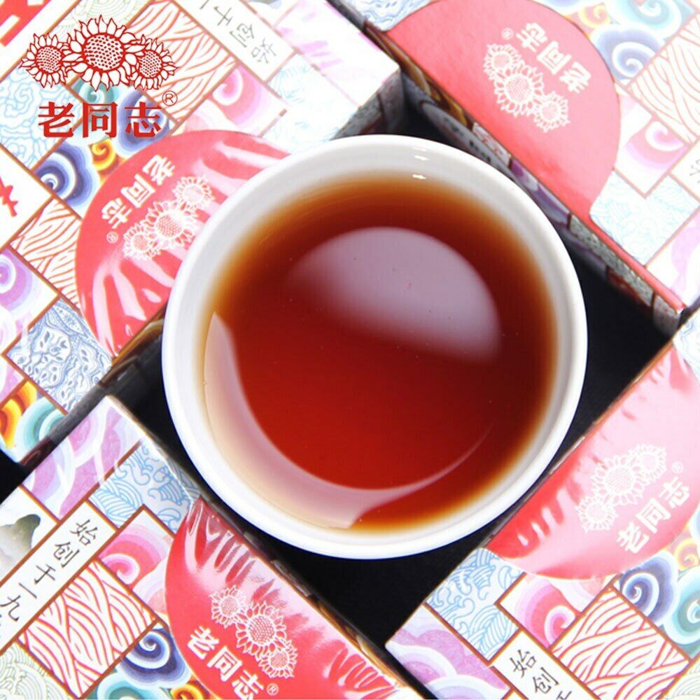 HelloYoung Pu Erh Tea Special Grade loose Ripe Puer Tea Healthy 100g Anning Haiwan Tea Old