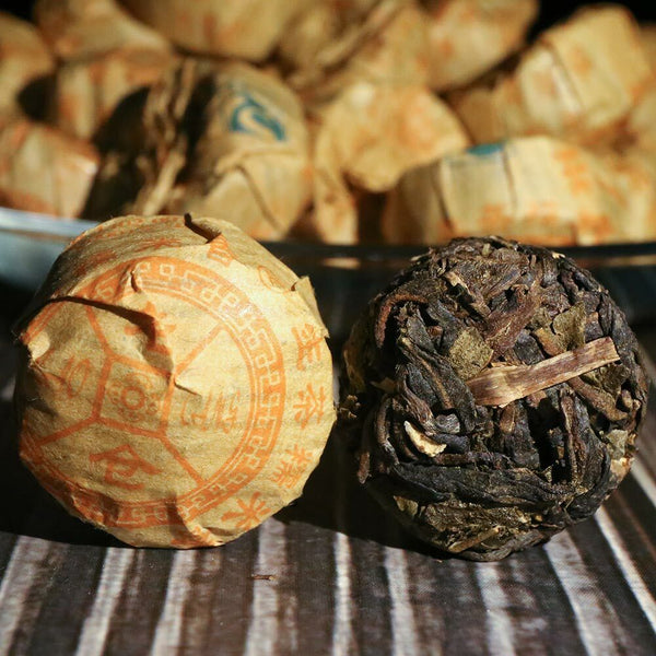 HelloYoung Laocang Mini Raw Pu'er Tuocha Glutinous Aroma Rice Sheng Pu'er Tea Tuo Cha