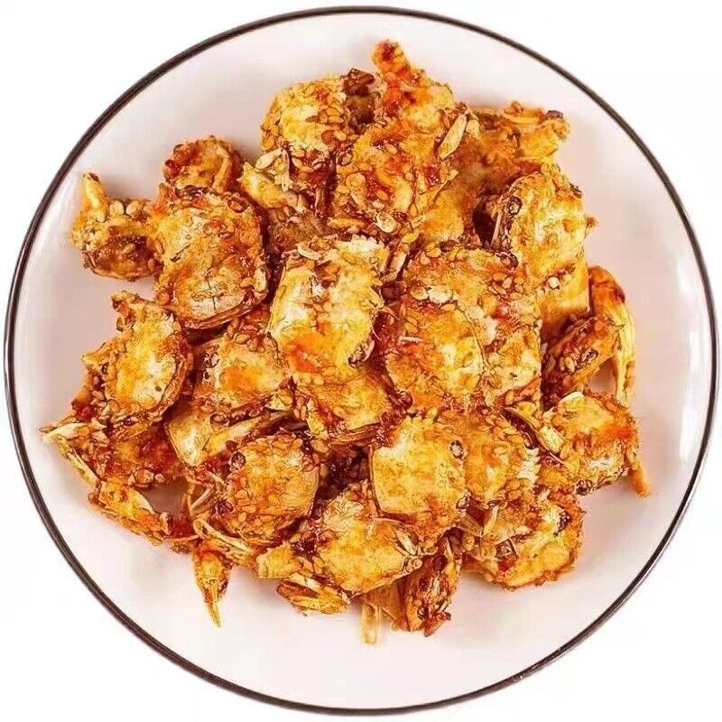 20 packs Spicy Baby Crab, Instant Seafood Snacks