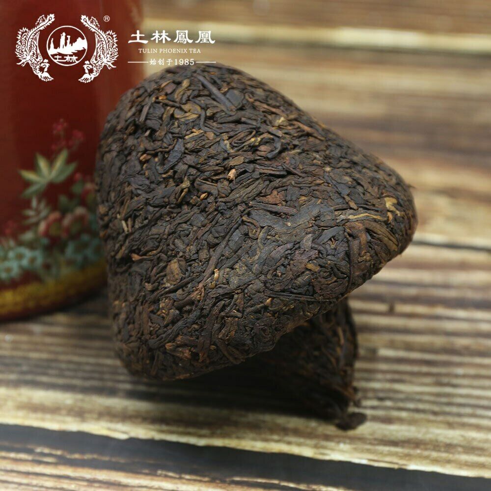 HelloYoung TuLin Phoenix Shu Puer Tuocha Tea "Ru Yi" Mushroom Ripe Puerh Tuocha 250g