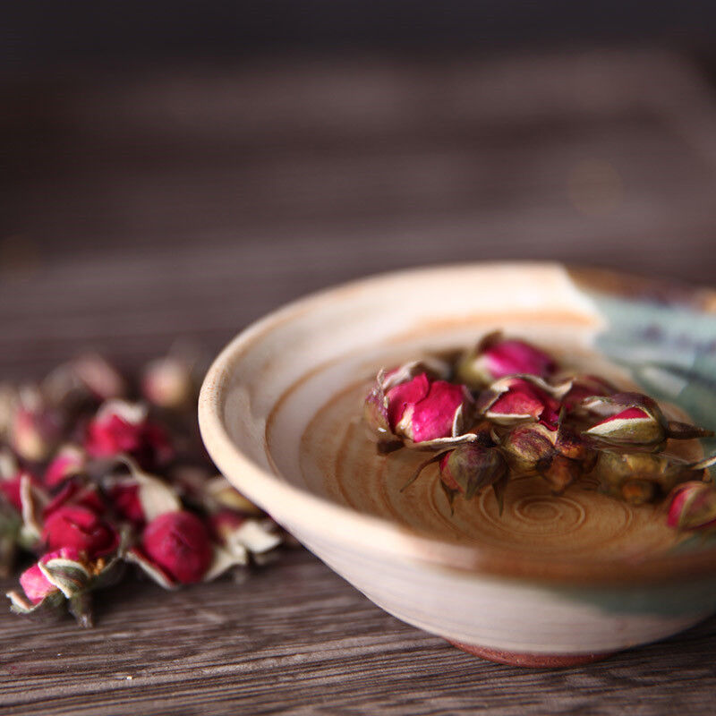 HelloYoung Organic Dried Rose Tea Healthy Drink Chinese Herbal Tea Top Flower Tea Cake 200g