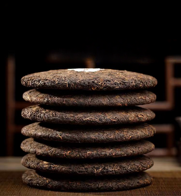 357g Cooked Pu-erh Tea Cake Yunnan Old Puerh Ripe Tea Premium Pu'er Old Tea