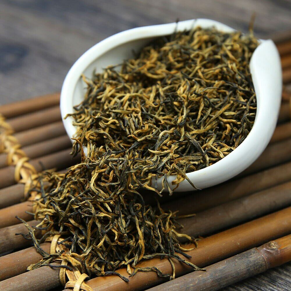 HelloYoung TeaChinese Tea JinJunMei Teas Golden Eyebrow Wuyi Black Tea Red Teas 250g Secondary image
