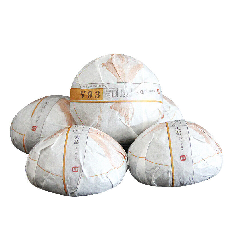 HelloYoung Yr TAETEA V93 Puer Shu Tea Classic Ripe Pu'er Tea Tuocha Pu Erh Tea 500g