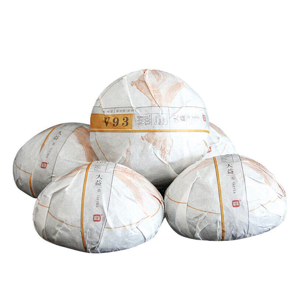 HelloYoung Yr TAETEA V93 Puer Shu Tea Classic Ripe Pu'er Tea Tuocha Pu Erh Tea 500g