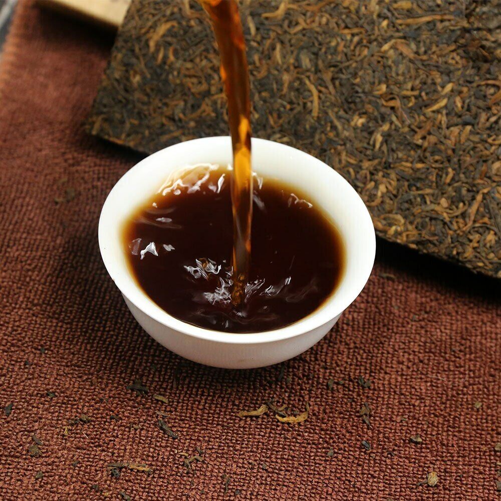 HelloYoung Yongzhen Shu Puer Ripe Puer "Palace Puer Tea Brick" /250g