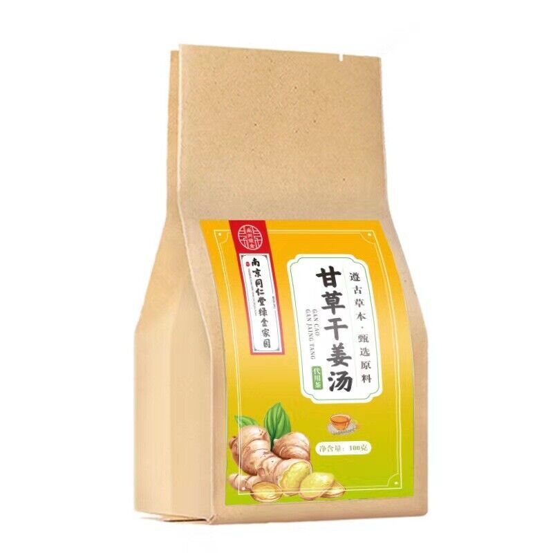 同仁堂甘草干姜汤养生茶100g TongRenTang Dried Licorice Ginger Soup Health Tea 100g Main image