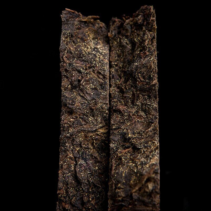 HelloYoung Hunan Anhua BaiLiang Cha Bing Bai Liang Golden Flower Dark Tea Hua Juan Tea 120g