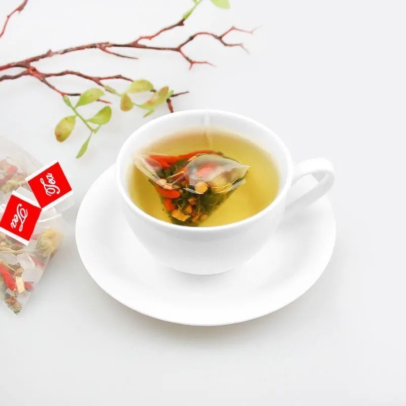HelloYoung Honeysuckle Chrysanthemum Tea 8.81 Oz (5g*50bags) Chinese Nature Wolfberry 250g