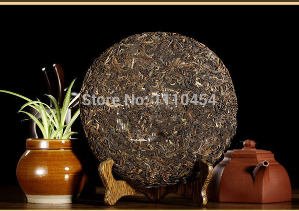 HelloYoung25 Years Health Care Tea Puer 357g Naturally Organic Pu-erh Raw Tea Pu Er Tea