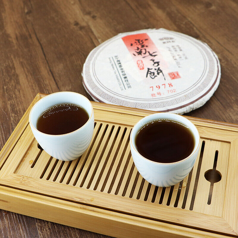 "7978" Ripe Puerh Shu Cha 357g Cake Haiwan Laotongzhi Shou Pu'er Puer Tea