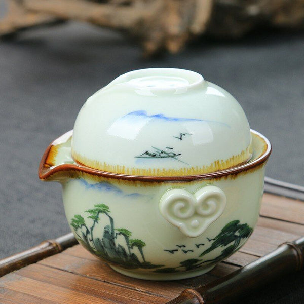 HelloYoung Genuine Chinese Longjing Tea Dragon Well Top Spring Ecology Long Jing Green Tea