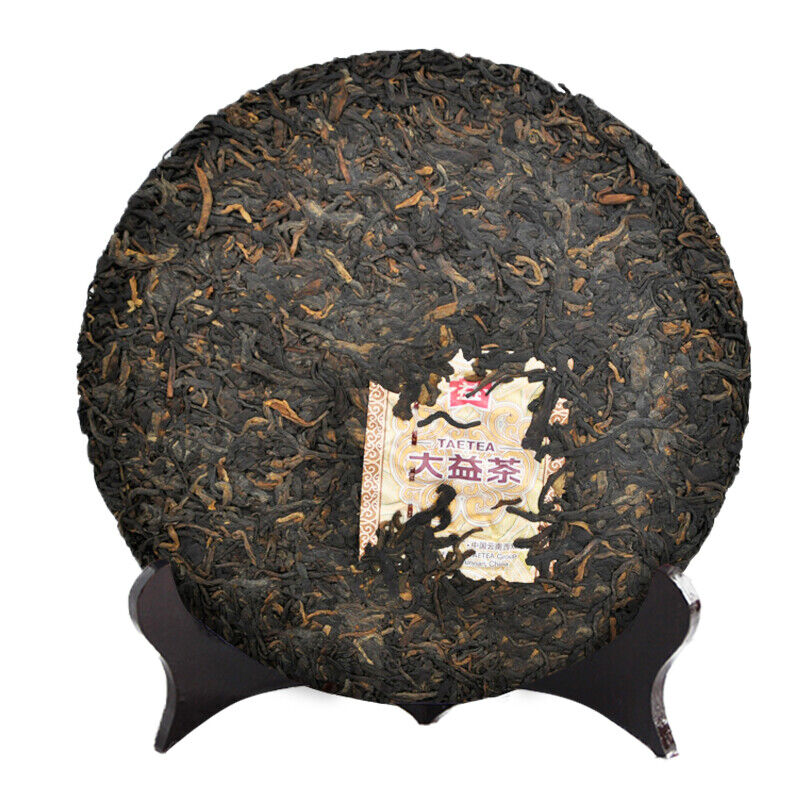 HelloYoung 7452 Menghai Dayi Puer Tea Cake TAETEA Pu-erh Ripe Yunnan Pu'er 357g 1601