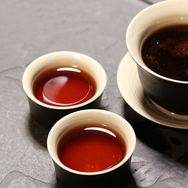 HelloYoung Yunnan Dayi Lao Cha Tou Old Tea Nubs Pu Erh Brick Ripe Puer Tea 280g 1601
