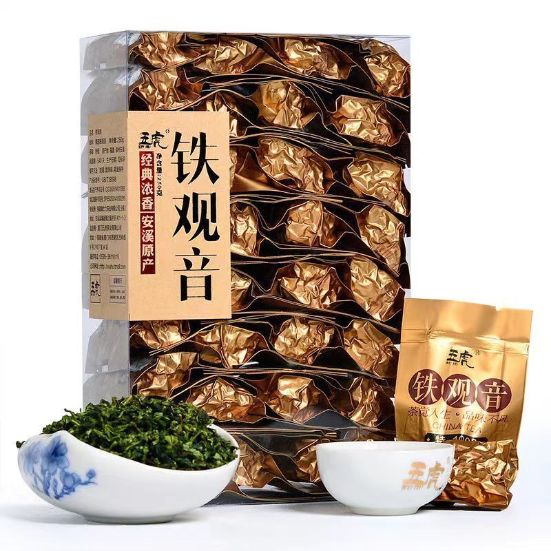 250g Anxi Tie Guan Yin Oolong Tea Organic Green Tea Loose Leaf Bagged Oolong Tea Main image