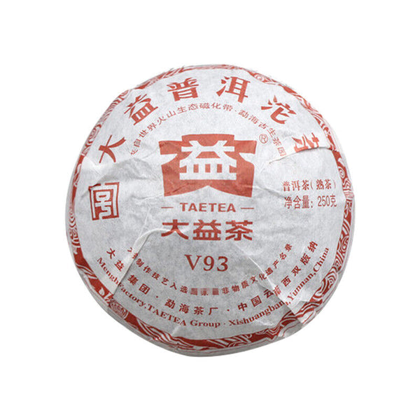 HelloYoung Yunnan Menghai Dayi V93 Pu-erh Tea Tuo Cha 250g Ripe Puerh Puer Tuocha Shu