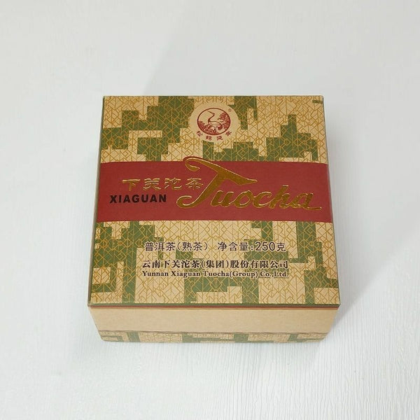 HelloYoung Xiaguan Xia Guan Xiao Fa Tuo Cha Puer Tea 250g Ripe Pu-erh Pu'er Tuocha